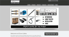 Desktop Screenshot of ecorecables.com